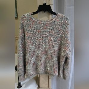 She + Sky multicolored sweater M/L